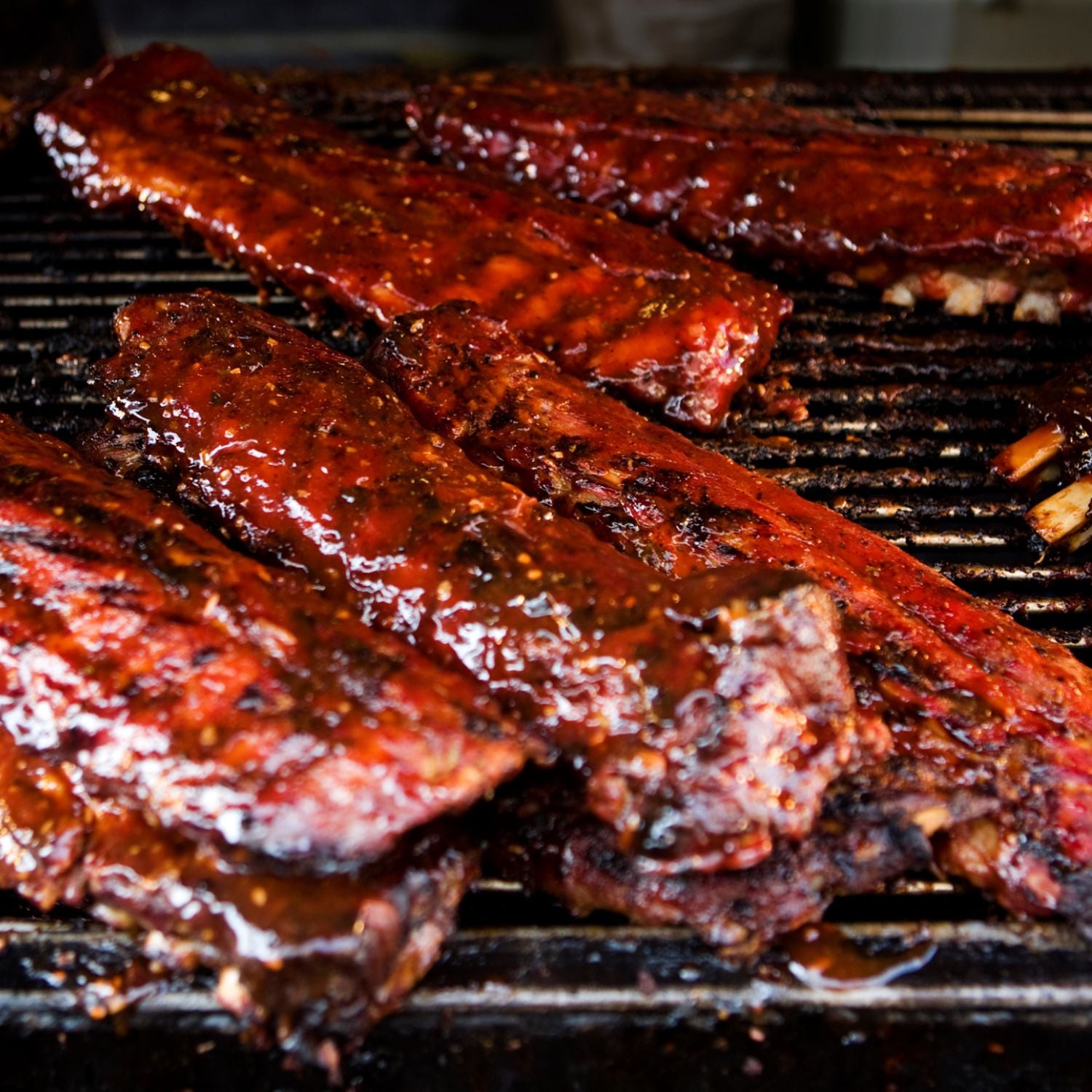 Juicy and flavorful BBQ ribs hot off the grill