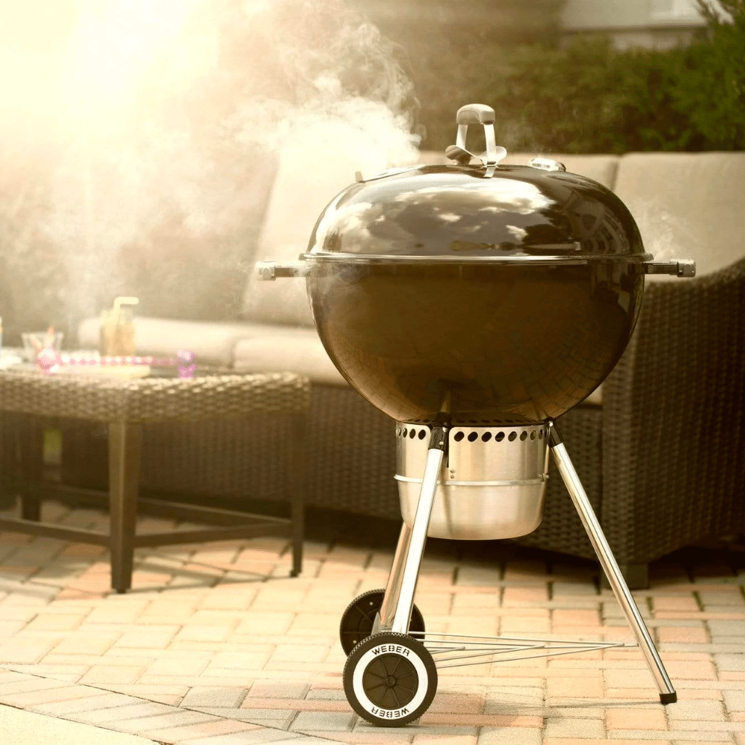 Weber Original Kettle GBS Grill perfect for outdoor barbecues available at MeatKing.hk5