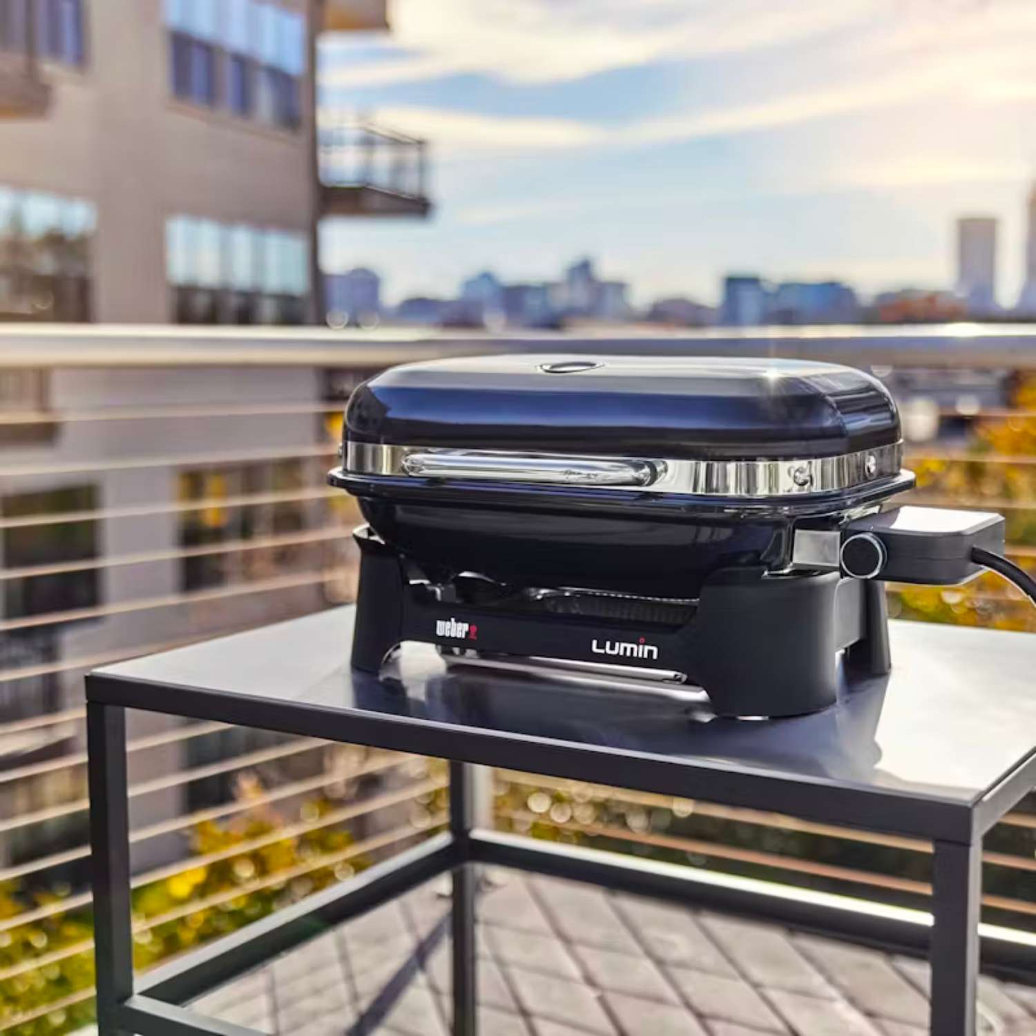 Weber Lumin Compact Grill perfect for outdoor barbecues available at MeatKing.hk3