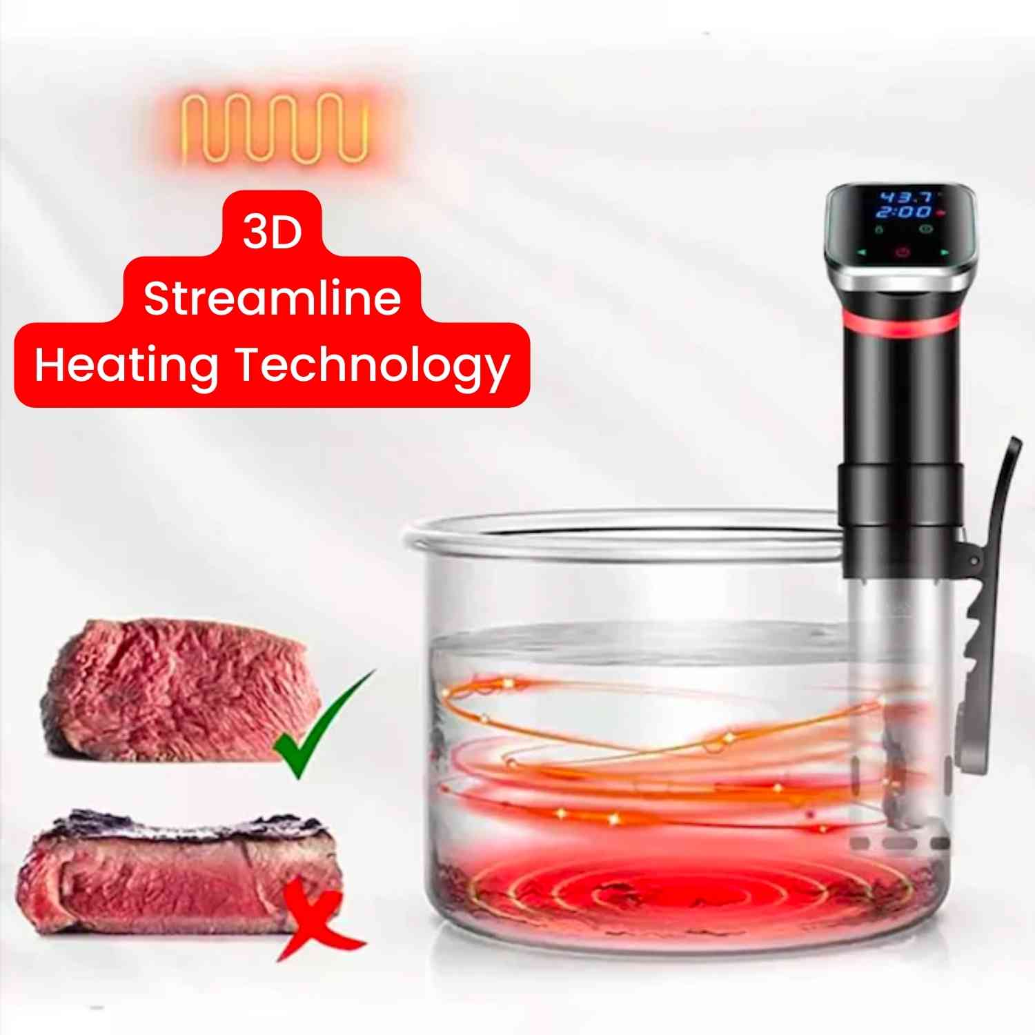 Premium Sous Vide Cooker - Meat King