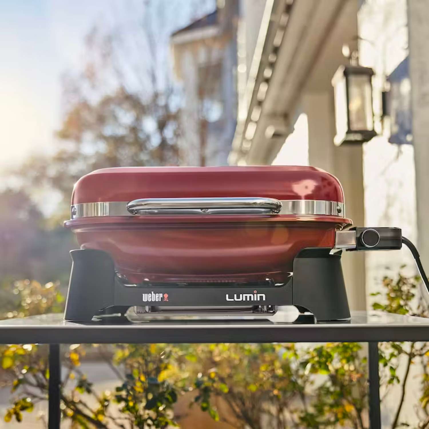 Weber Lumin Electric Grill (Crimson) - MeatKing.hk