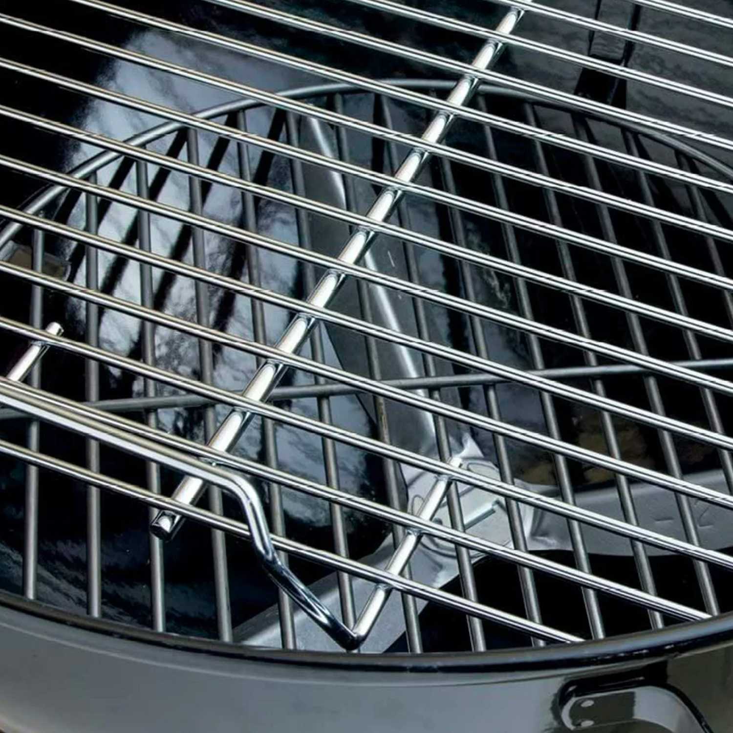 Weber Original Kettle Charcoal Grill 47cm with Thermometer (Black) - MeatKing.hk