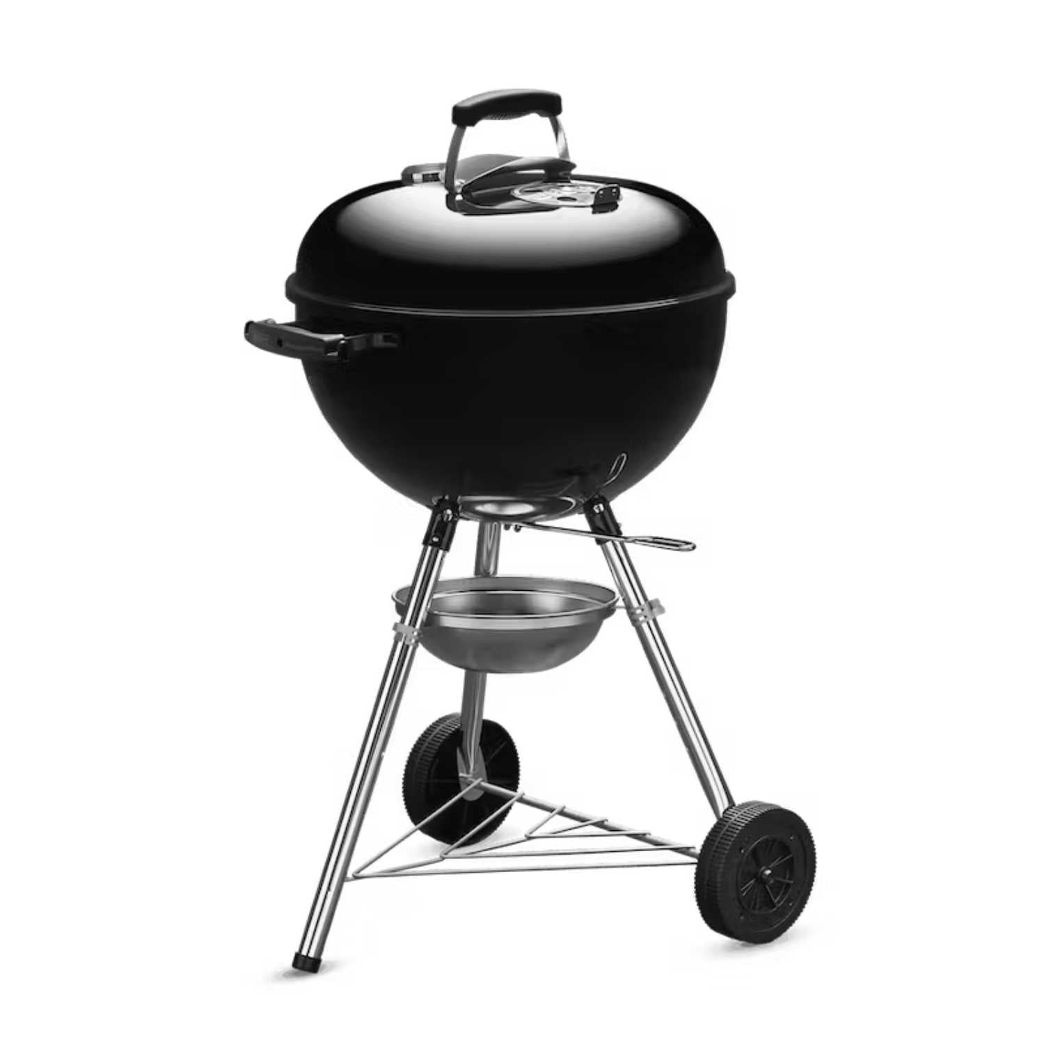 Weber Original Kettle Charcoal Grill 47cm with Thermometer (Black) - MeatKing.hk