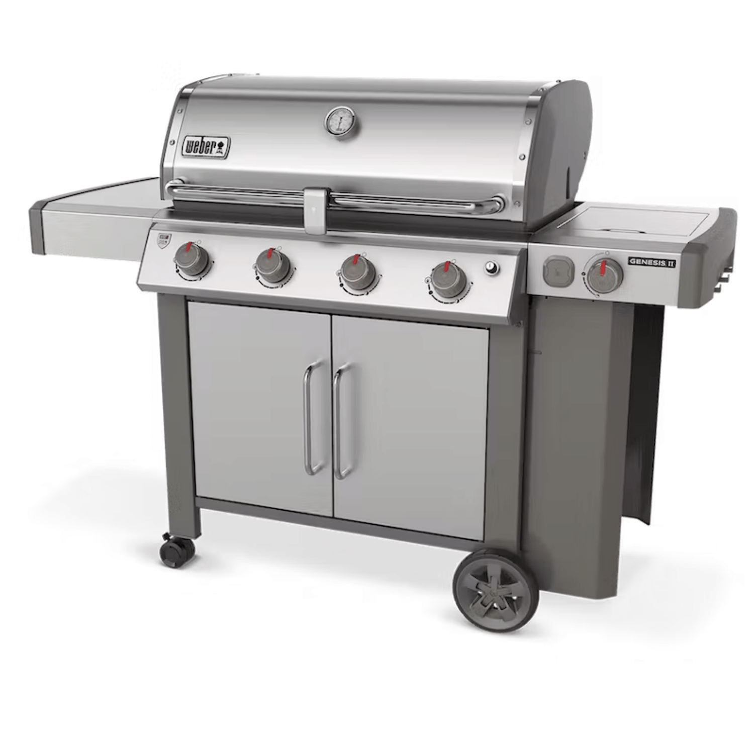 Weber Genesis II E-455 premium grill for outdoor barbecuing available at MeatKing.hk1