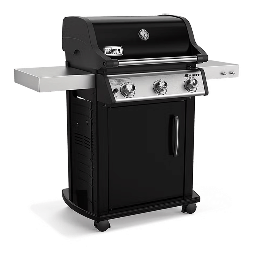 Weber Spirit E-315 black grill perfect for outdoor barbecues available at MeatKing.hk7