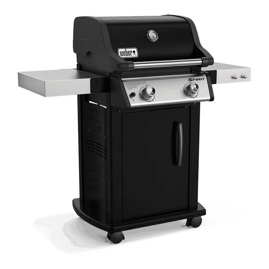 Weber Spirit E-215 black grill perfect for outdoor barbecues available at MeatKing.hk0