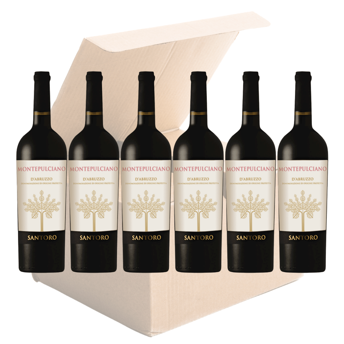 Santoro Montepulciano d'Abruzzo wine bottle0