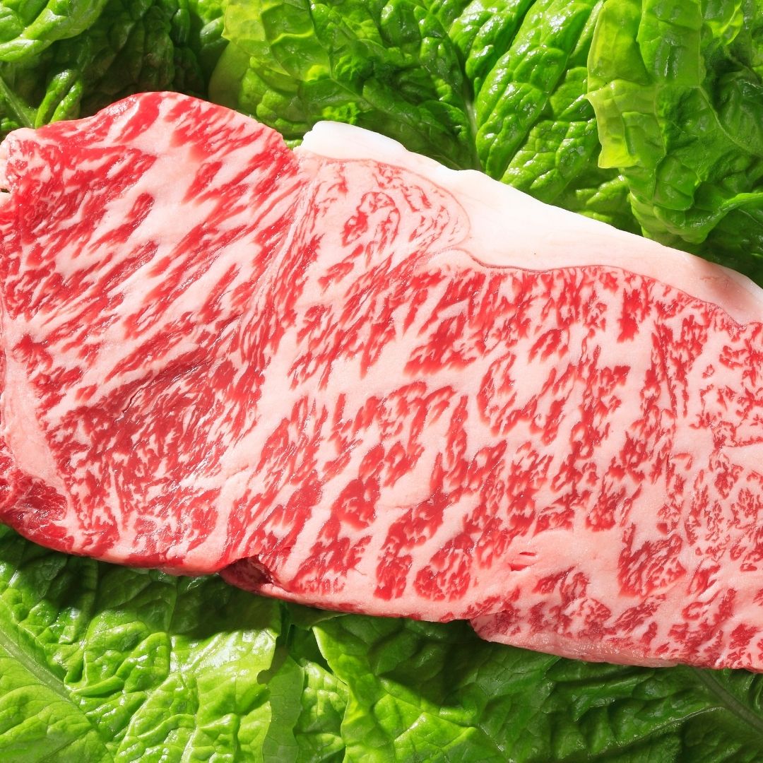 Premium Australian Wagyu Striploin Steak from MeatKing.hk0