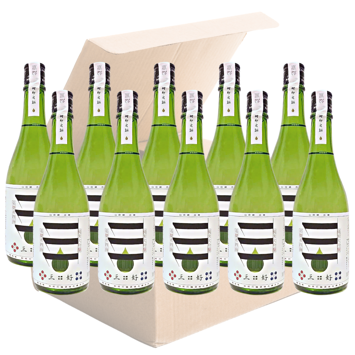 Miyoshi Green Junmai Daiginjo premium sake bottle from MeatKing.hk0
