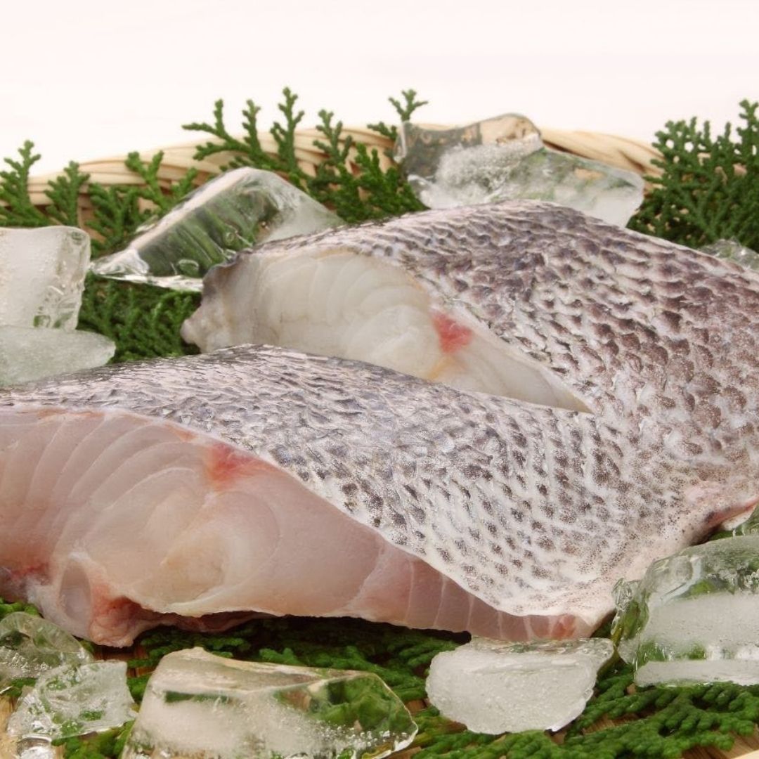 Fresh Netherlands wild catch sea bass fillets from MeatKing.hk5