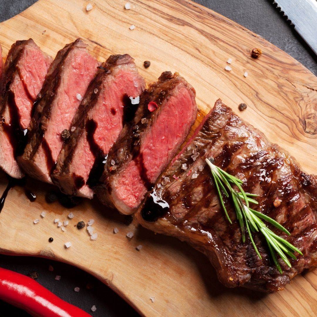New Zealand Premium Grass-Fed Striploin Steak | MeatKing.hk