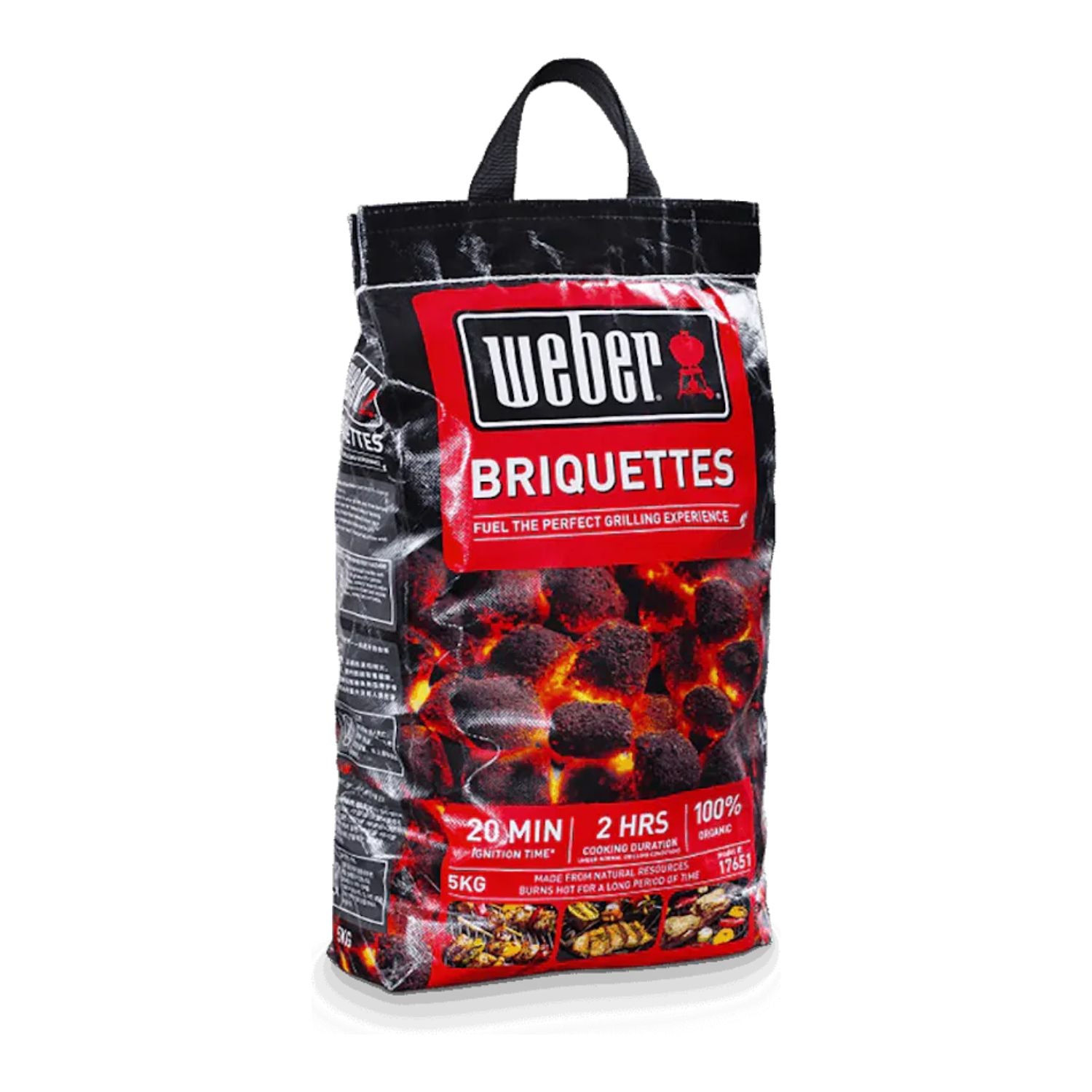Weber Charcoal Briquettes for grilling on MeatKing.hk