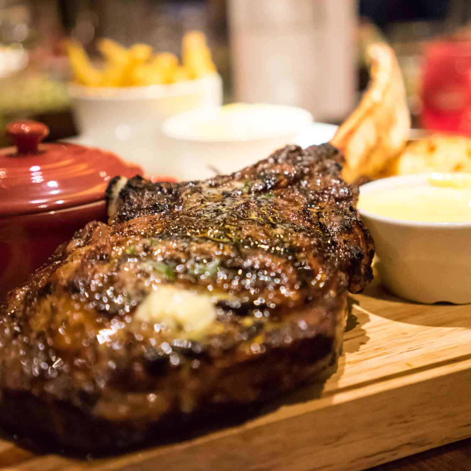 Savor the Juicy Delight of Meat King's Beef Tomahawk Steak