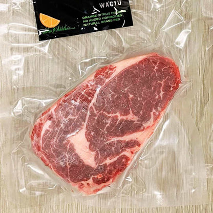 Australian Premium Grass Fed Wagyu Ribeye Steak - Meat King