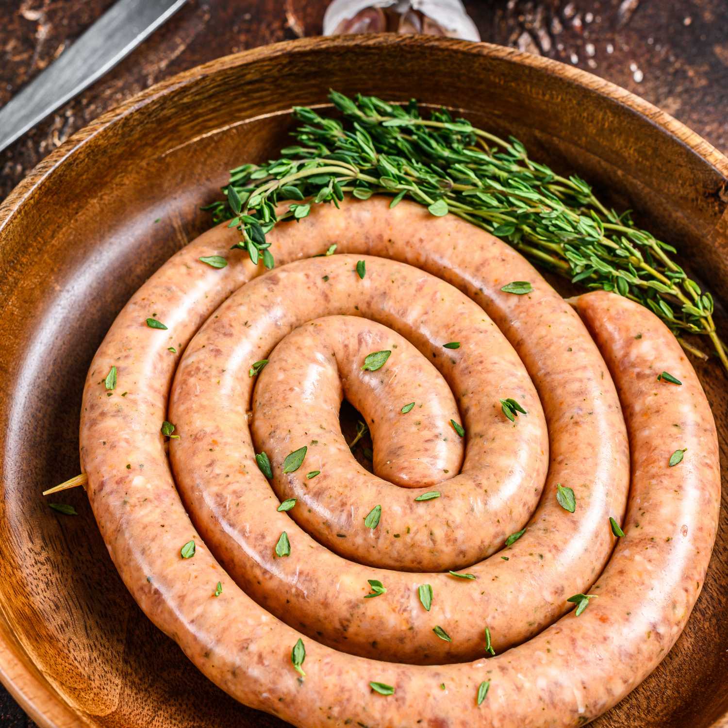 German Nuremberg Spiral Sausage (Bratwurst)-MeatKing