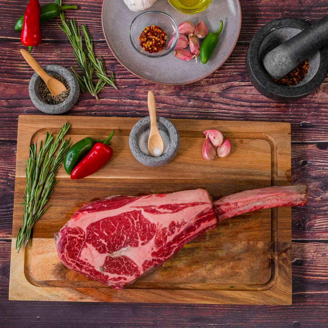 UK Premium Dry Aged Tomahawk Steak - Meat King