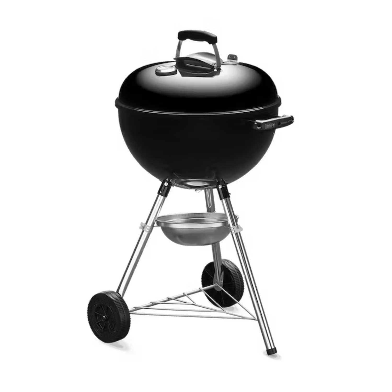 Weber Original Kettle Charcoal Grill 47cm with Thermometer (Black) - MeatKing.hk