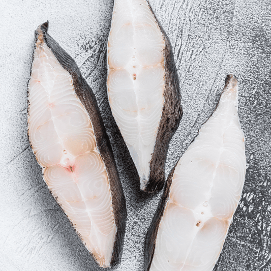 Fresh Alaskan Wild-Catch Halibut Steaks from MeatKing.hk4