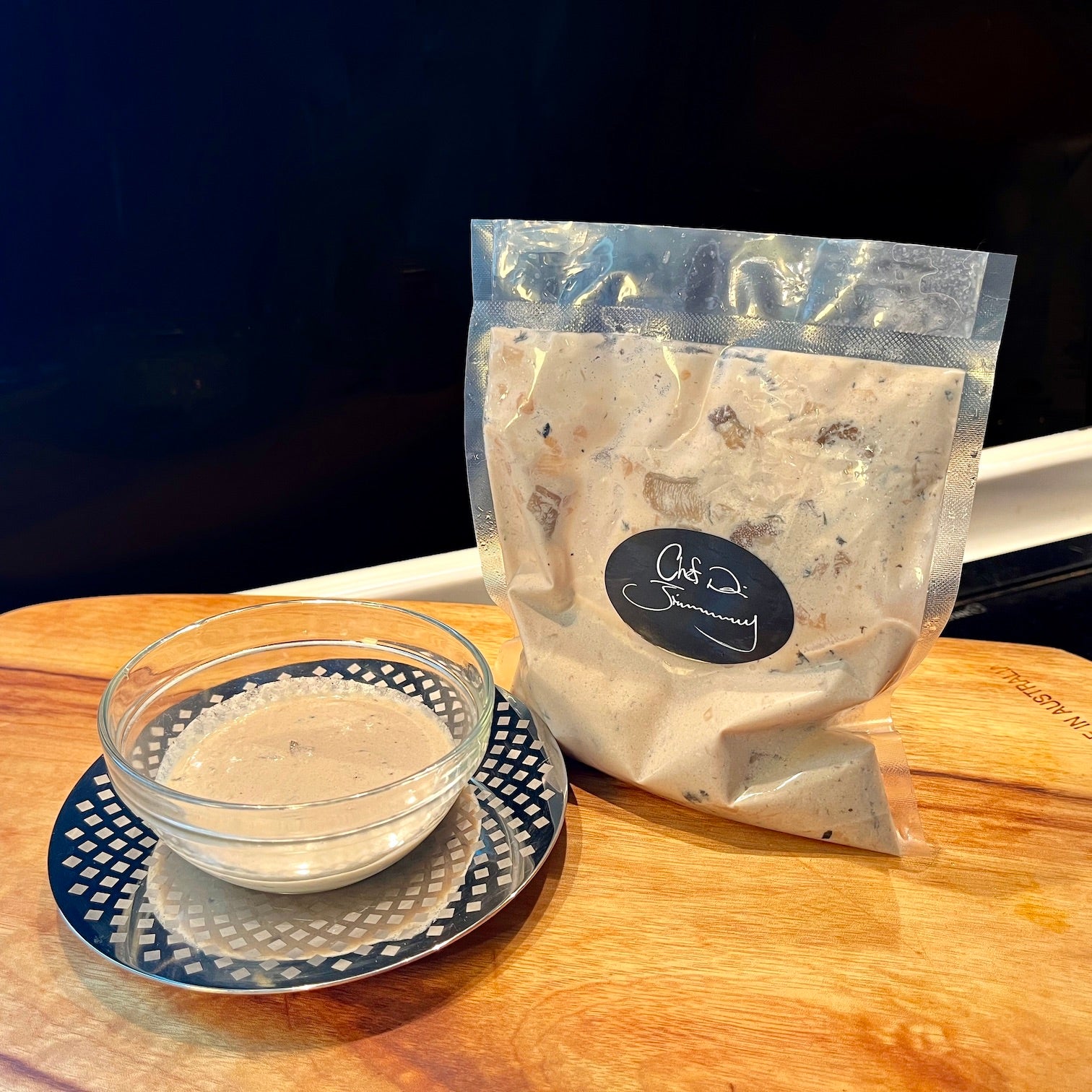 Gourmet Porcini & Truffle Cream Sauce for Meat Rich Flavor MeatKing.hk