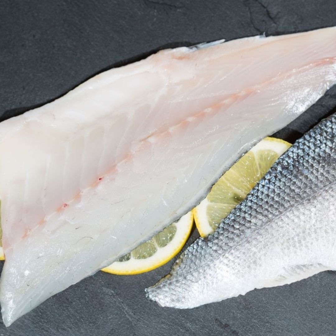 Netherlands Wild Catch Boneless Skin On Sea Bass Fillets | MeatKing.hk - MeatKing.hk