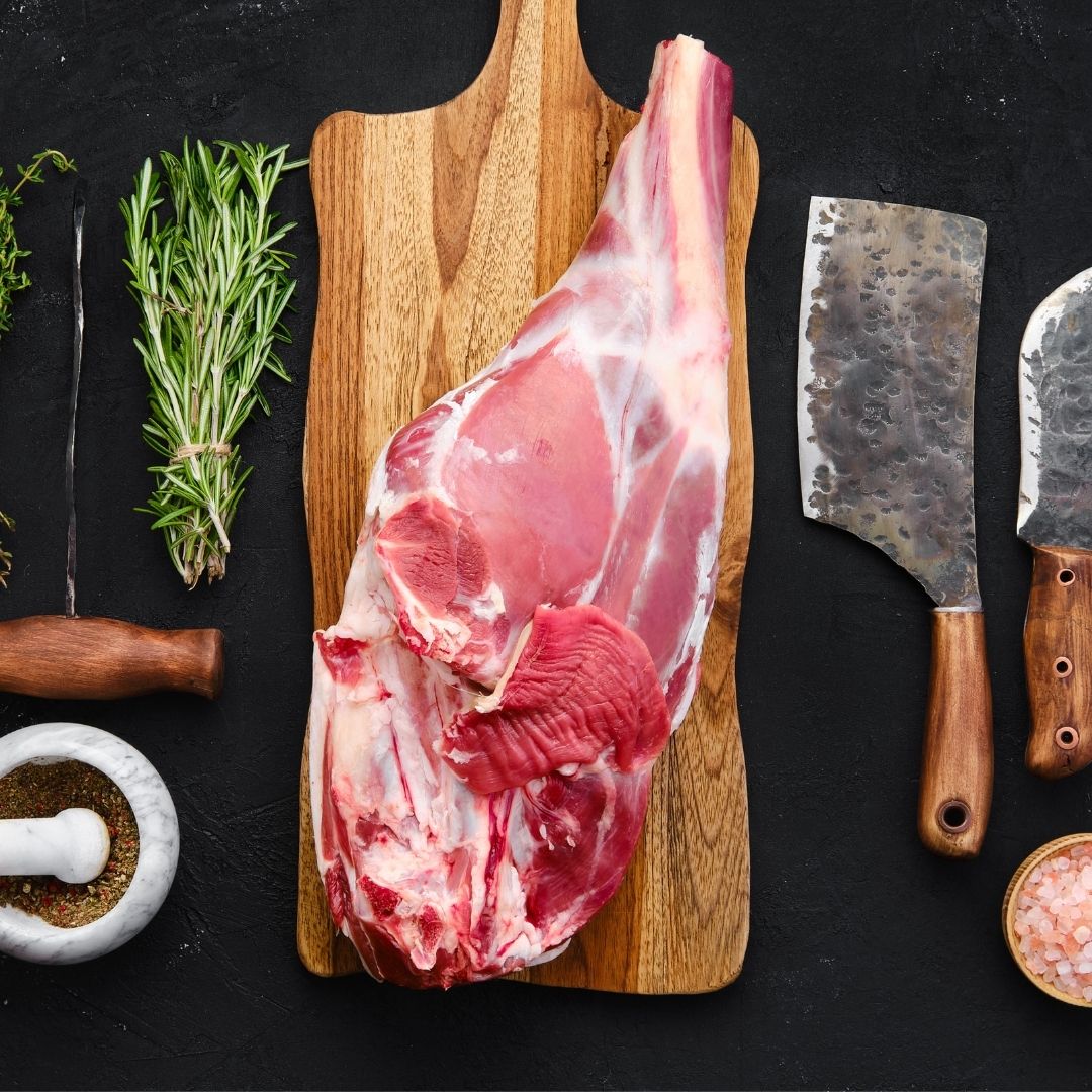 New Zealand Premium Bone In Lamb Leg | MeatKing.hk - MeatKing.hk