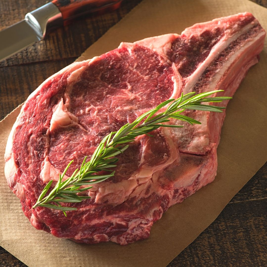 Premium Australian Black Angus Ribeye - Bone-In, Rich Flavor – MeatKing.hk